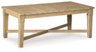 Carter Hall Outdoor Coffee Table - Home Furniture And More (Brentwood, MD)