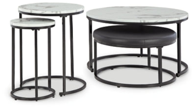 Jusmour Table (Set of 4) - Home Furniture And More (Brentwood, MD)