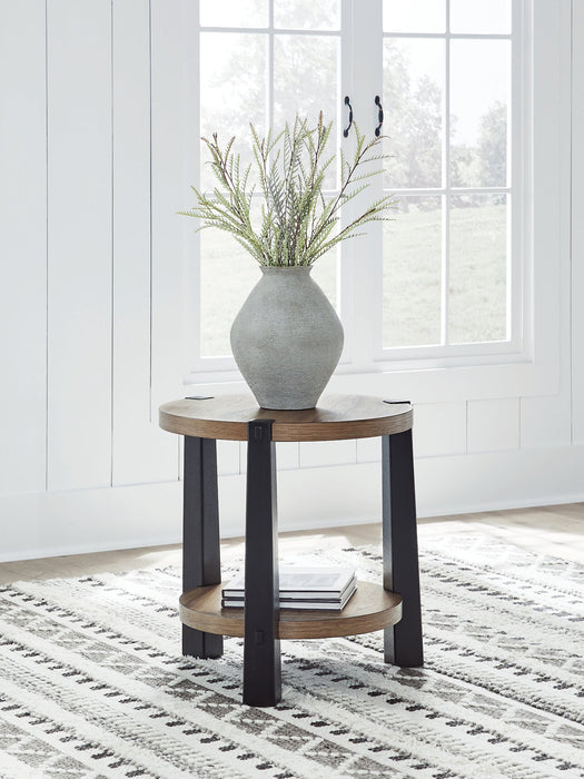 Ridgester End Table - Home Furniture And More (Brentwood, MD)