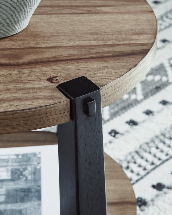 Ridgester End Table - Home Furniture And More (Brentwood, MD)