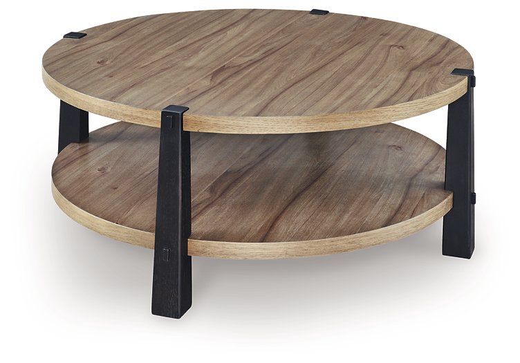 Ridgester Coffee Table - Home Furniture And More (Brentwood, MD)