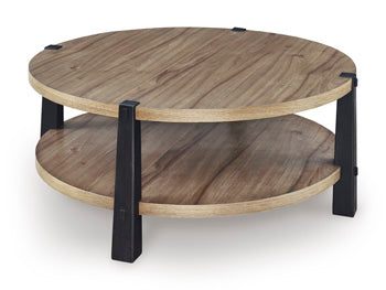 Ridgester Coffee Table - Home Furniture And More (Brentwood, MD)